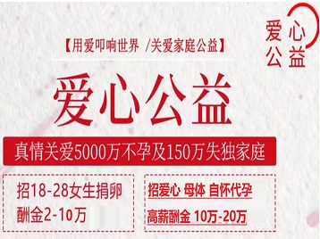 曲周捐卵助孕生子 爱心志愿者招募